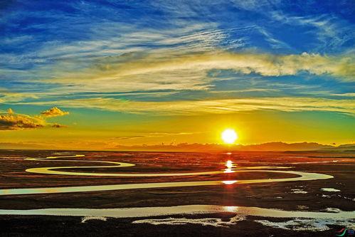 长河落日,壮美河山下的千古绝唱